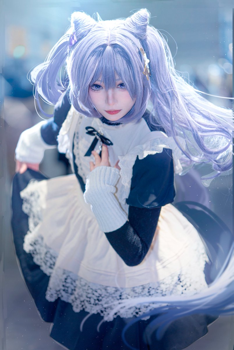 yolanda315732's tweet image. #Genshinlmpact #cosplay #keqing 
第一次尝试🩵