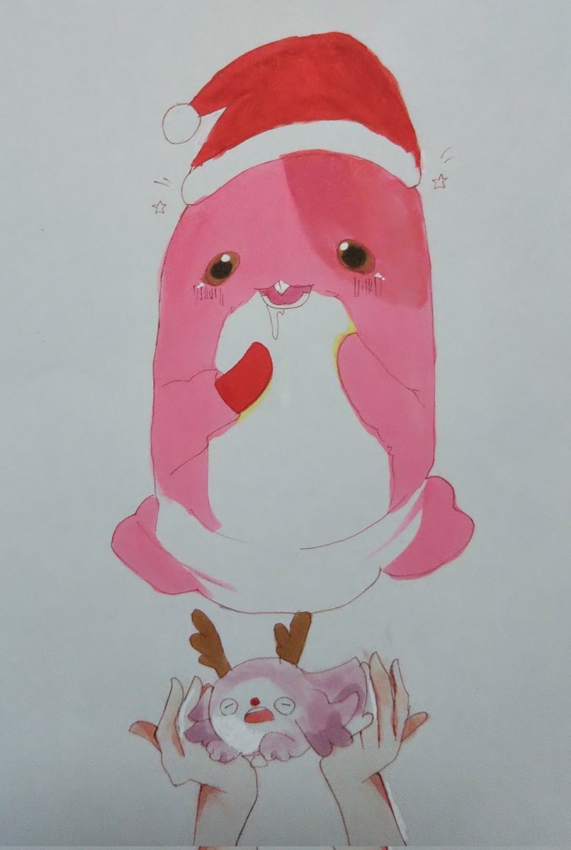 クリスマス過ぎてしまいましたが、サンタマアアさん描きました
#メイドインアビス