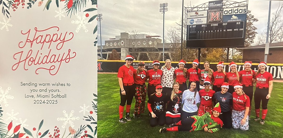 Happy Holidays RedHawks ❤️❤️