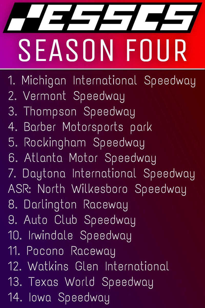 ESSCSNR03's tweet photo. From all of us here at ESSCS, Merry Christmas and Happy Holidays! 

Your present is our Season 4 schedule! https://t.co/bSsTK5BnE5