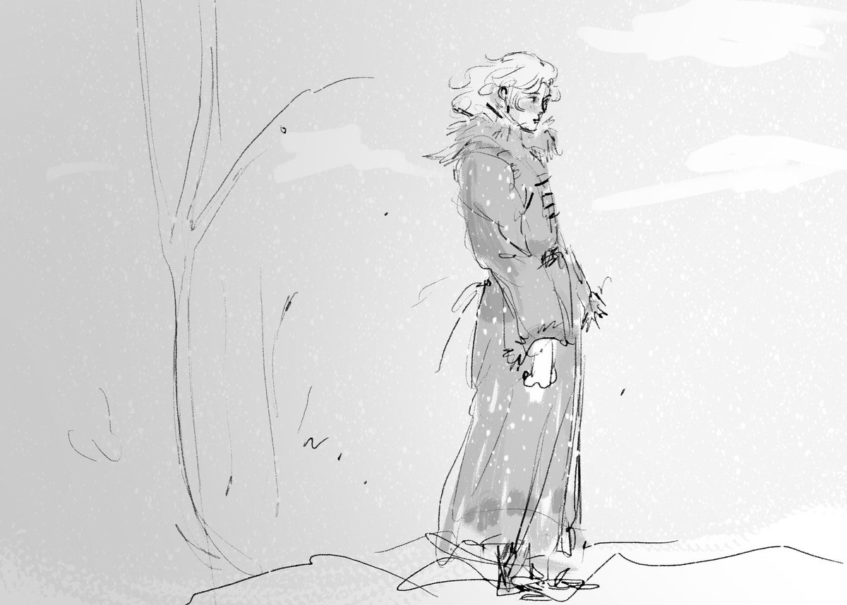 Ermine_Foster's tweet image. 🎄 

#oc #ocart #originacharacterart #sketch