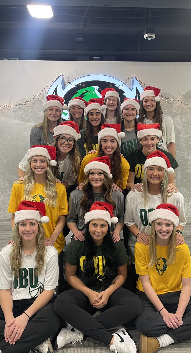 Happy Holidays from OBU Women’s Basketball 🏀🎁 

We hope your Christmas was full of joy, laughter, good food and great company🎄✨