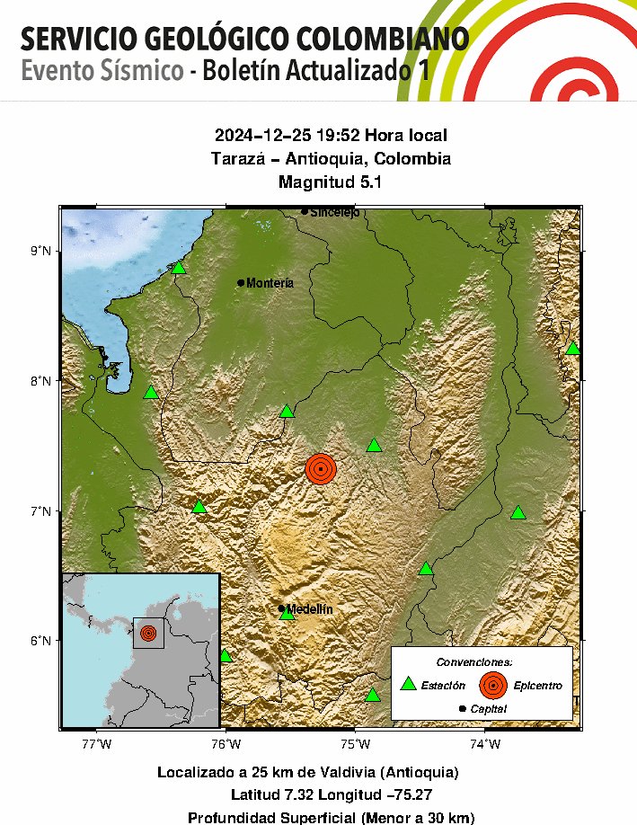 Servicio Geológico Colombiano tweet media