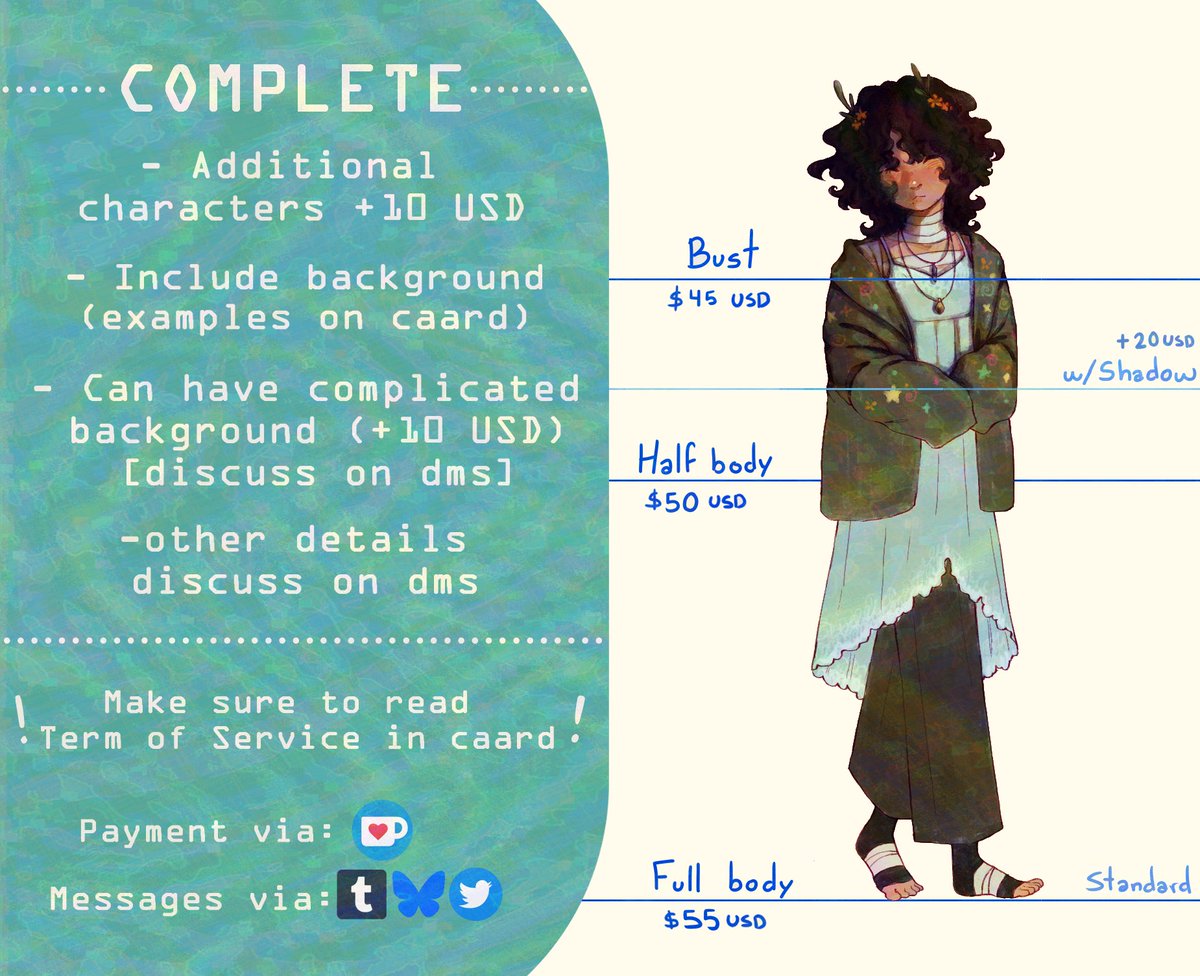 ♡ Commissions are now OPEN!! ♡  

✉️Any question, you can DM me check on the carrd: damianitocomms.carrd.co 
📷ko-fi.com/damianito/comm…