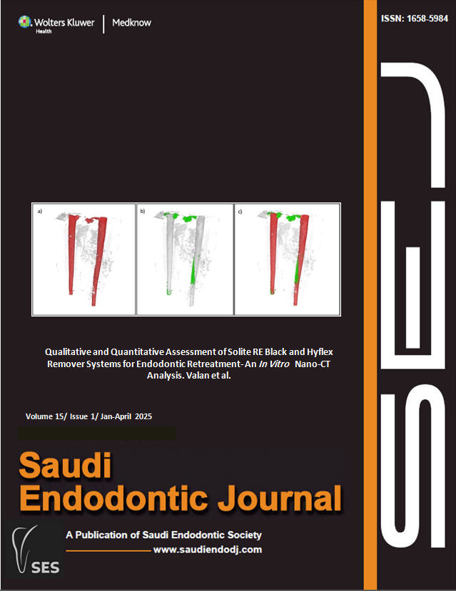 Saudi Endodontic Journal tweet media