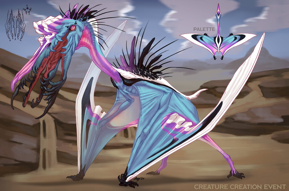 Also did creature creation event for fun and that's what we ended up with