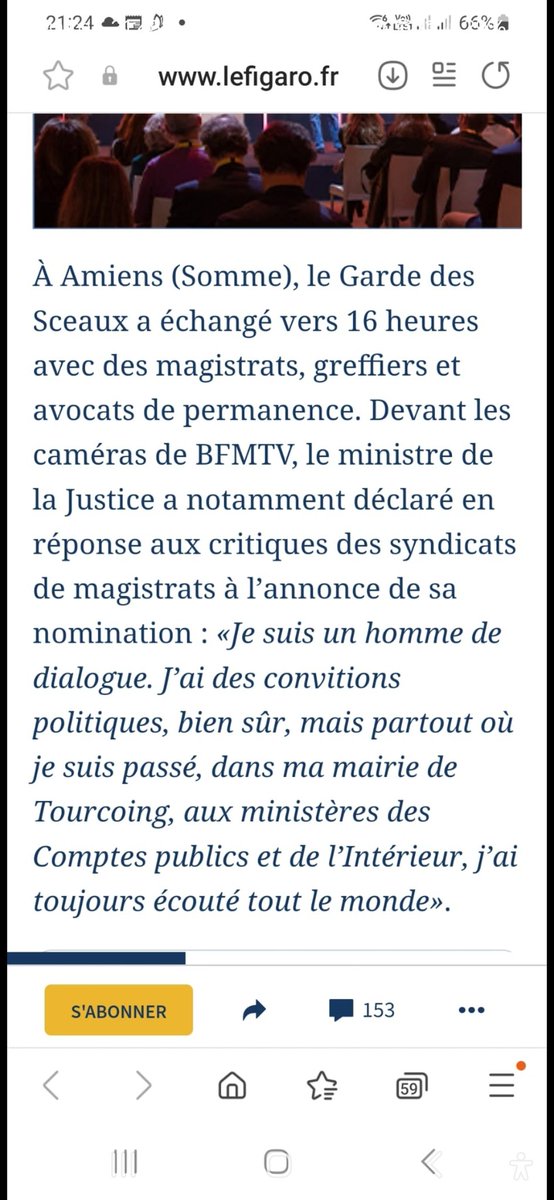 <a href="/GDarmanin/">Gérald DARMANIN</a> 
Une réforme à contre courant de la <a href="/PoliceNationale/">Police nationale</a> 
Des sénateurs et députés qui ont  dénoncé cette réforme.
<a href="/mguevenoux/">Marie Guévenoux</a> qui vous a servi d'abili et qui a fini ds votre ministère.
La <a href="/Courdescomptes/">Cour des comptes</a> qui critique votre gestion la PJ.
On a pas la mm def du dialogue 👇