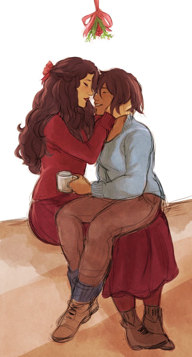 korrasamithnker's tweet photo. happy holidays! ❤️

🎨 by: bevsi on tumblr https://t.co/qeTAchR2YP