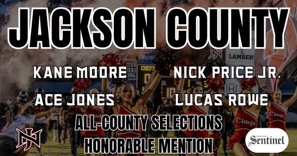 Congrats to our All County Honorable Mention!! 🪓🪓🪓🪓