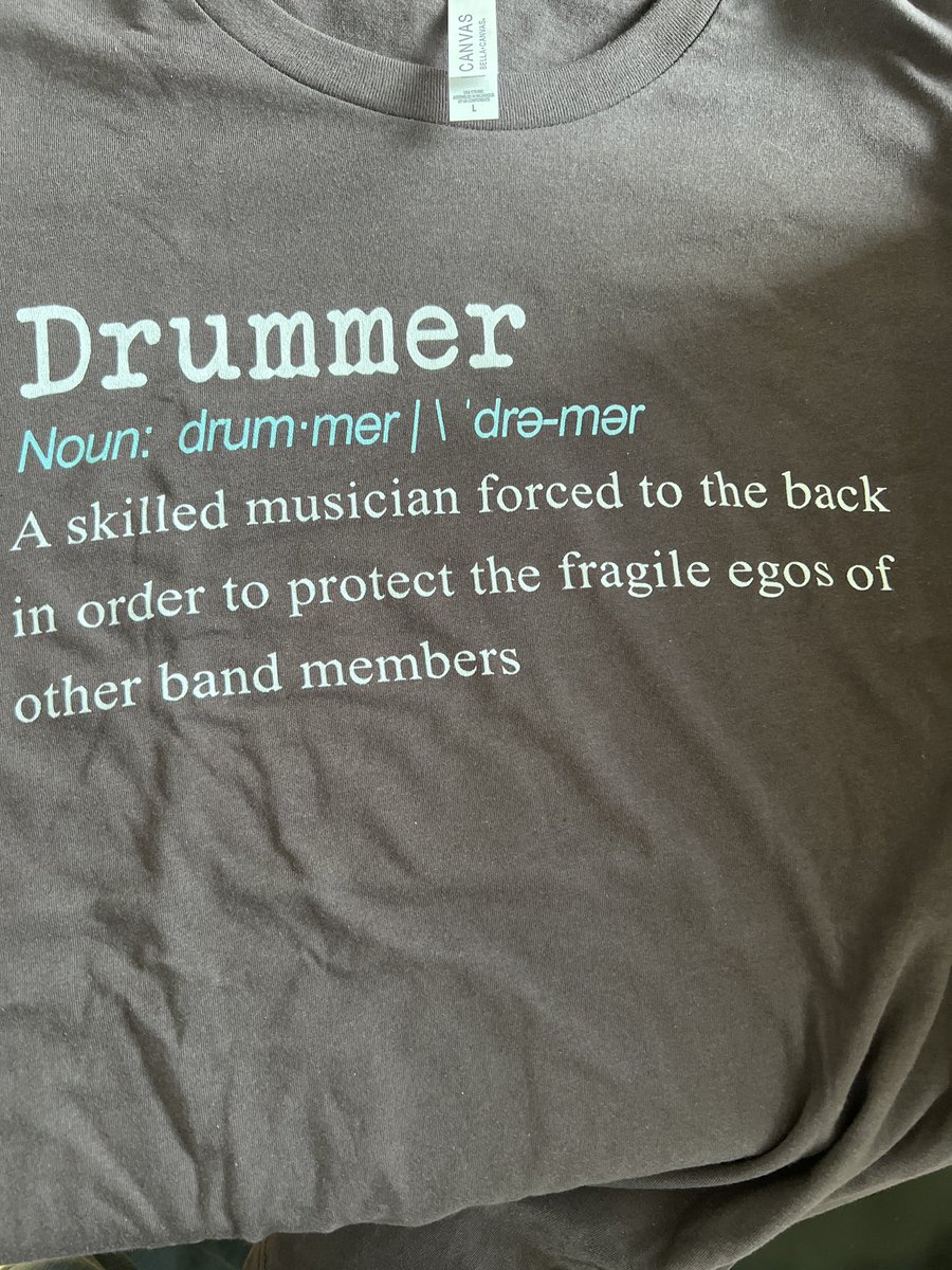 el_fuegoblanco's tweet photo. Got this for Christmas, looks like I know what I’m wearing to our next gig 🤣 https://t.co/P1ERDE2dHd