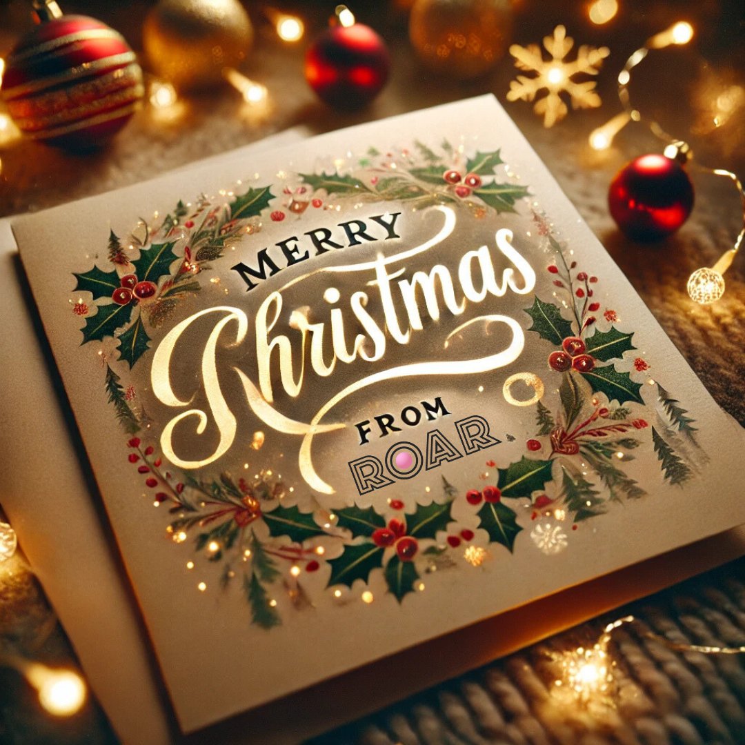 Merry Christmas to all of our network from everyone here at ROAR! 🎁🎅

We hope you're enjoying some well-deserved family time and we're looking forward to catching up with you in the New Year 🎉