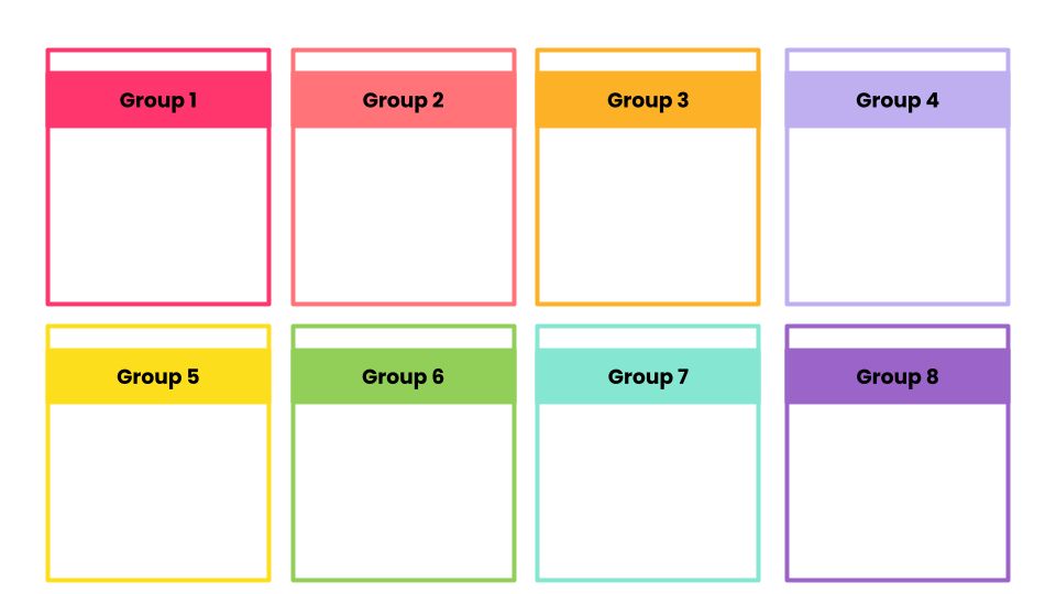 Organizing group work in the classroom! 🎉 With this simple template, you can easily add and rearrange students in different groups. It keeps things fresh and fun, plus everyone knows who they're working with and what to expect!

buff.ly/4gHYnSm