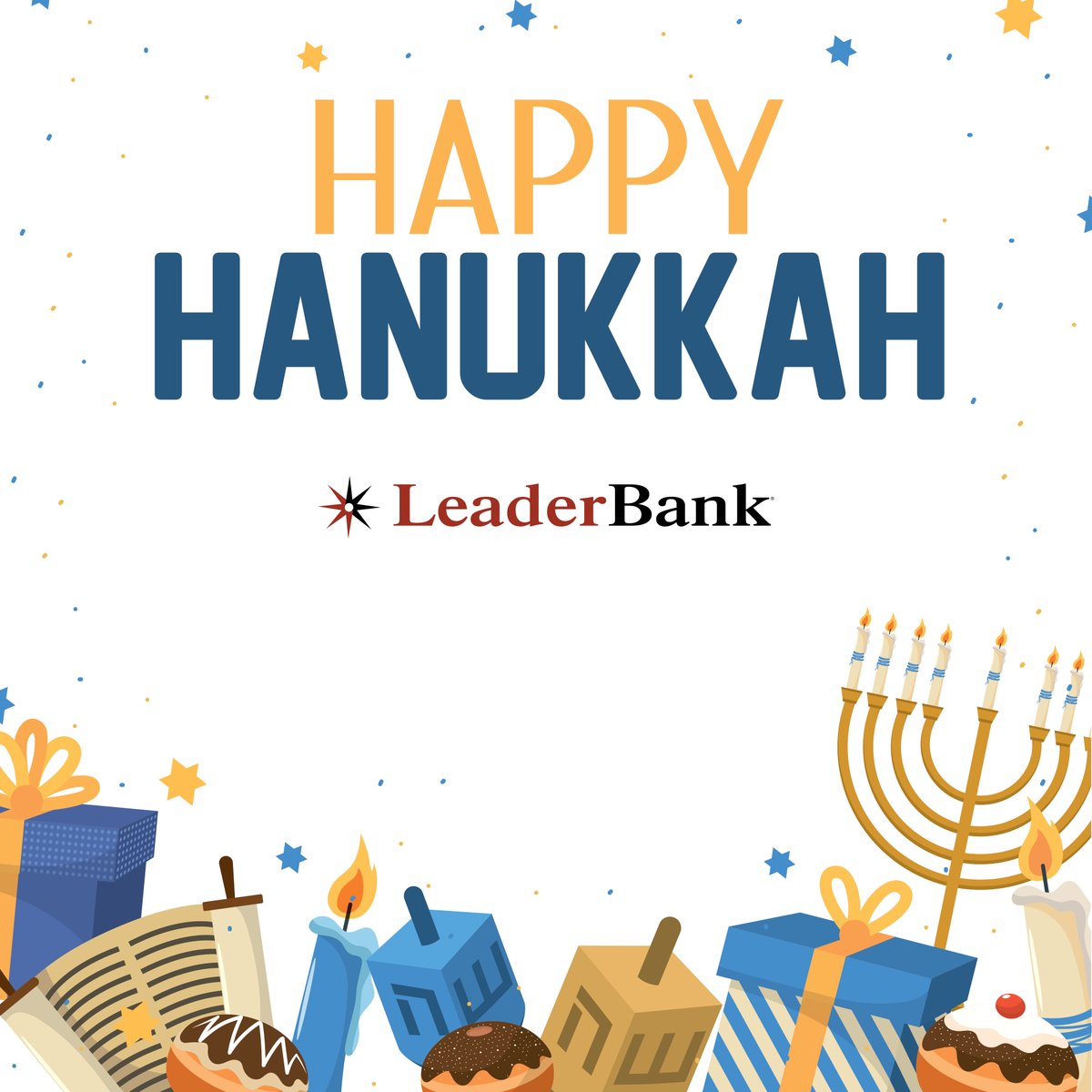 Tonight marks the start of Hanukkah! We're wishing you and yours a season full of peace and light!