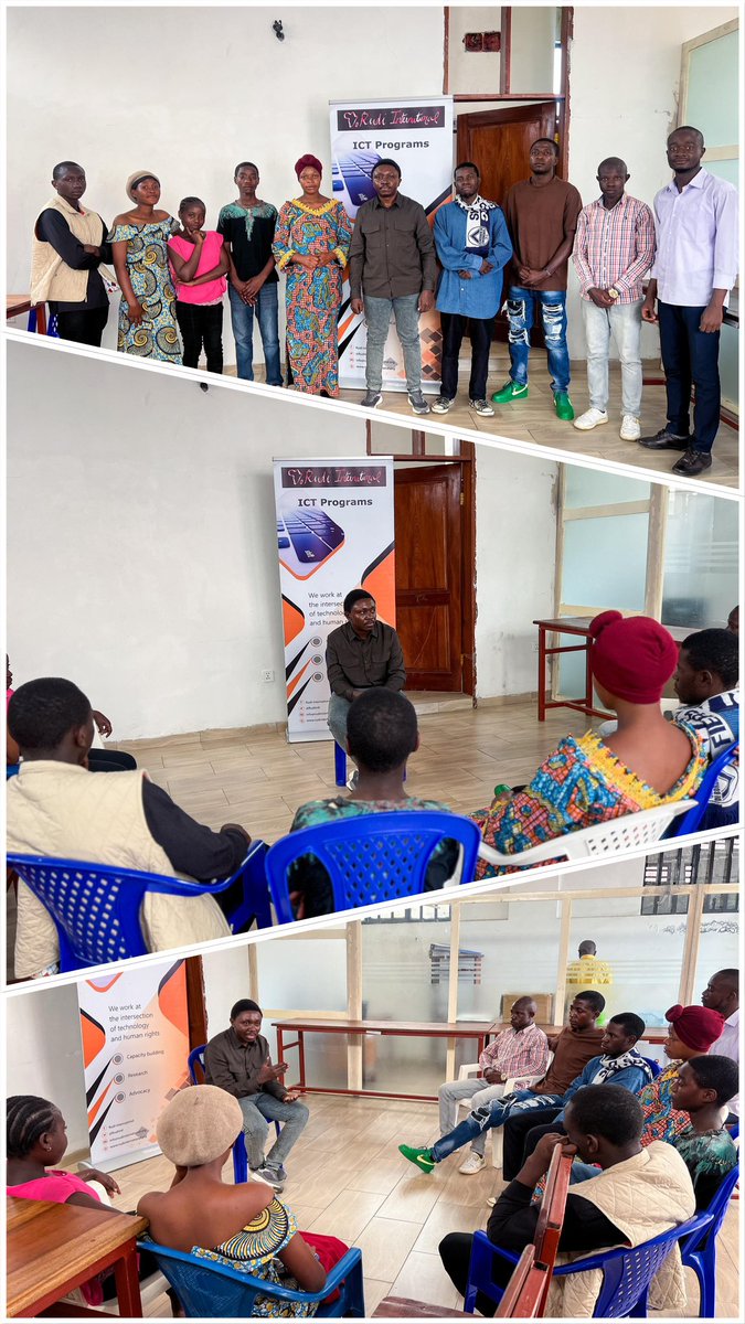 arsenebaguma's tweet photo. Hier à Goma, dans nos bureaux, j’ai eu le plaisir de m’entretenir avec ce groupe de jeunes gens autour des questions liées à la vie, à l’importance de prendre la sienne au sérieux et surtout prendre ses études bien au sérieux car c’est l’une des clés pr un avenir prometteur…👇🏿 https://t.co/t1Hgkb9yqs