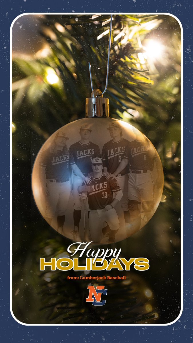 Merry Christmas and Happy Holidays from Lumberjack Baseball!