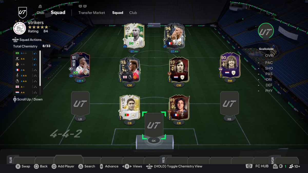 llaouzfut's tweet image. Suffering from good pack luck. 

Who do I even start in attack now 🤦‍♂️😭

R9 just joined the mix. 

#r9 #FC25