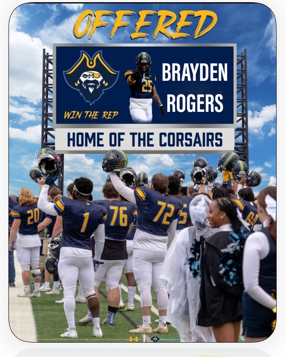 Brayden Rogers (@braydenrogers24) on Twitter photo Thank you, @UMASSDCoachMcC for my first offer! <a href="/CorsairFootball/">UMass Dartmouth Football</a> <a href="/Coach_Dugs/">Matt Dugan</a> <a href="/Bridgton_Ftbl/">Bridgton Academy Football</a> Thank you, @UMASSDCoachMcC for my first offer! <a href="/CorsairFootball/">UMass Dartmouth Football</a> <a href="/Coach_Dugs/">Matt Dugan</a> <a href="/Bridgton_Ftbl/">Bridgton Academy Football</a>