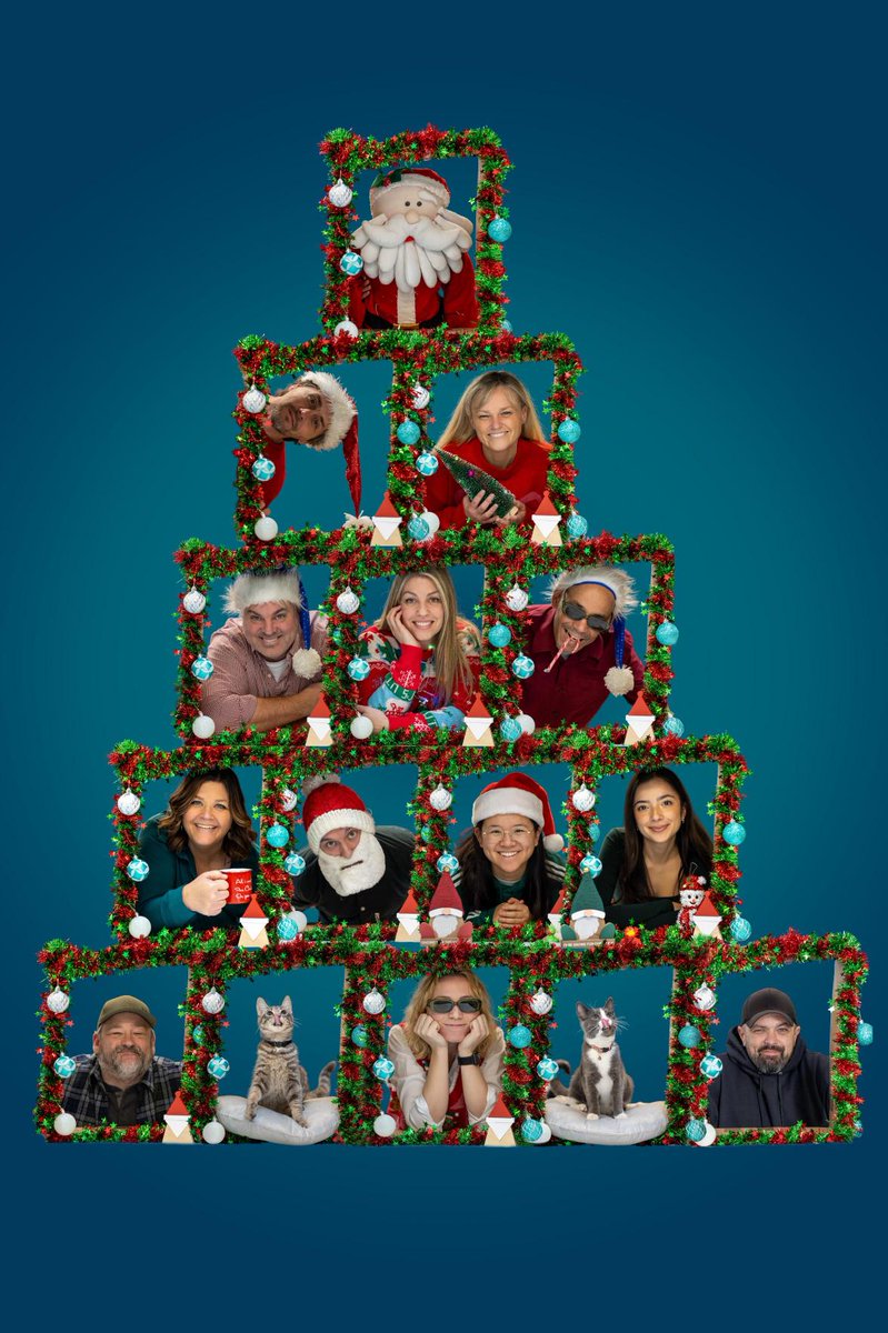 CubicleFugitive's tweet photo. From our “tree-mendous” team to yours, Happy Holidays! 🎄

Our office will be closed from December 25 to January 2. Thank you for being part of our journey this year—we can’t wait to create and collaborate with you in 2024! https://t.co/WARl117z3g