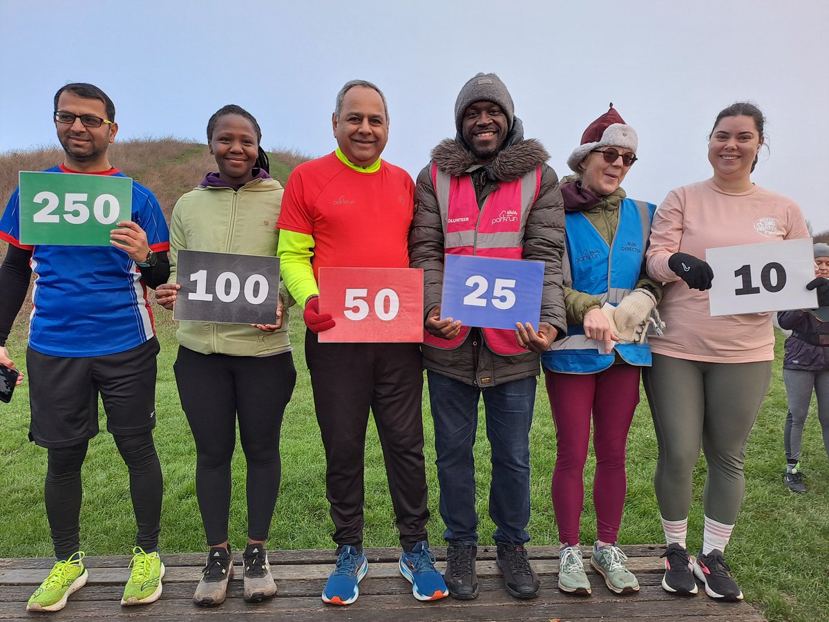 That's a full bench! Milestones galore!