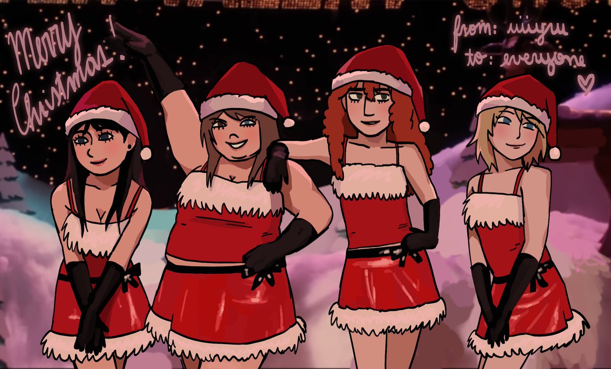 uiiyru's tweet photo. Girl Parl x Mean Girls ❤️Jingle Bell Rock 🔔
#SouthPark #genderbend #fanart
🎁🎄💫MERRY CHRISTMAS💫🎄🎁 https://t.co/3JiYHKLaMl