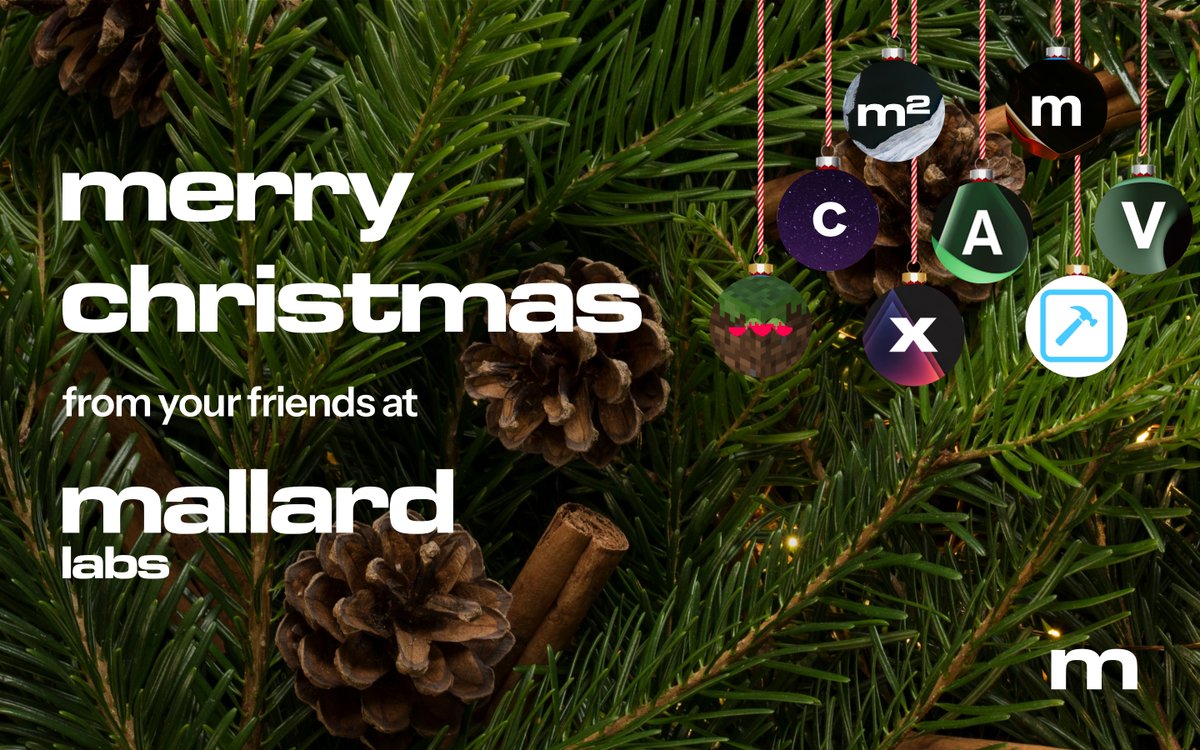 🎄✨ ‘Tis the season to celebrate! ✨🎄

Merry Christmas from your friends at Mallard Labs—wishing you all the joy and wonder of the holidays. 🌟✨