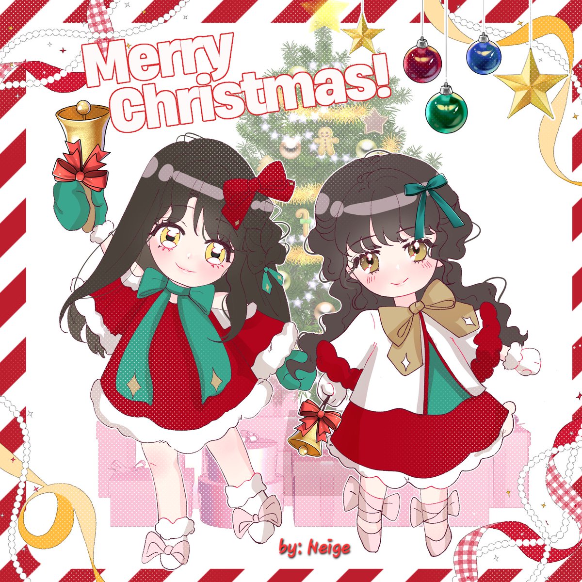 Kia ora [Hello] Everyone, 

Merry Christmas, and may you have a Yuletide New Year. 
From: Irelina and Ella 
Novel: Irelina &amp; the Blood Cursed Sword
Art by: Neige
<a href="/tapasnovels/">Tapas Novels</a> 
<a href="/TapasCommunity/">Tapas Community</a>
#webnovels 
#writerslife