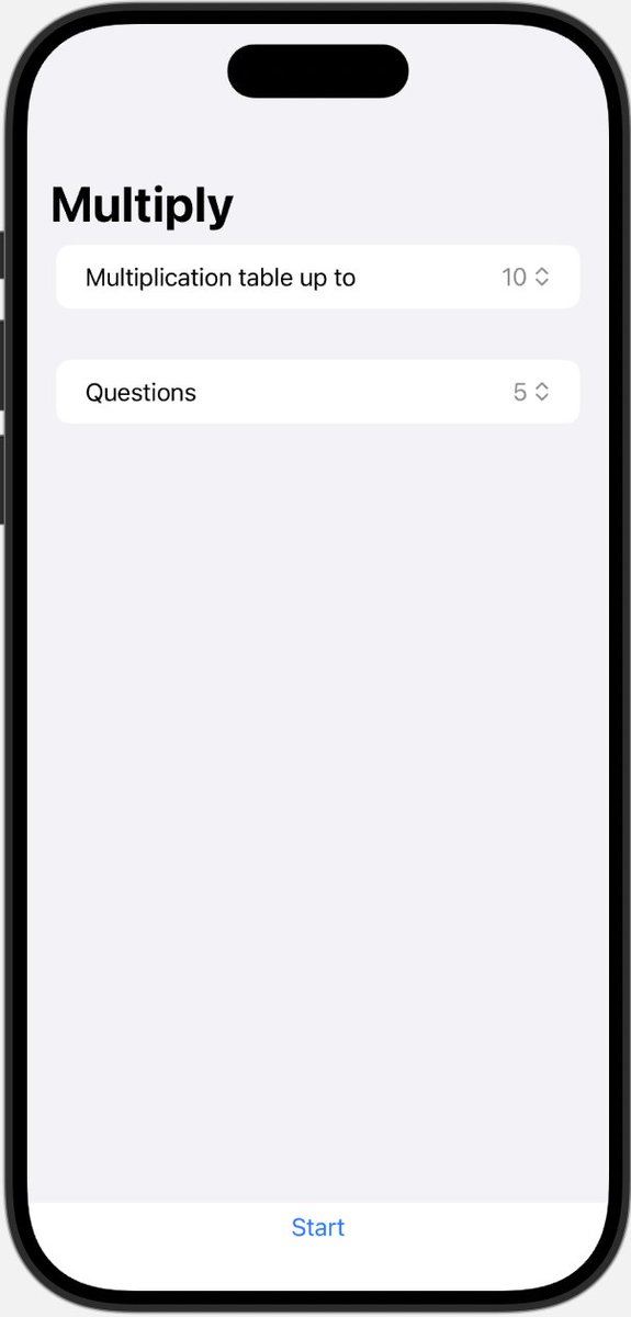 iosdevlearner's tweet image. 🎉 I just finished Day 35 of the #100DaysOfSwiftUI at hackingwithswift.com/100/swiftui/35 via @twostraws 
I made the challenge project very ugly though. The UI can only get better from here.