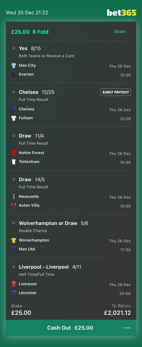 ValueBetSpotter's tweet image. 😍😍😍 If this Boxing Day Premier League Acca wins, we’ll give £500 to FOUR people who LIKE ❤️ this tweet. 

It’s that simple. Must be following us. 

👀 Retweet to double your chances.

🎄 Merry Christmas Everyone!