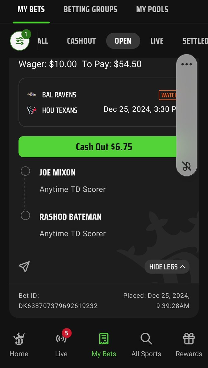 SWSx72's tweet photo. @DKSportsbook #Slipsmas https://t.co/be9ufUbguZ
