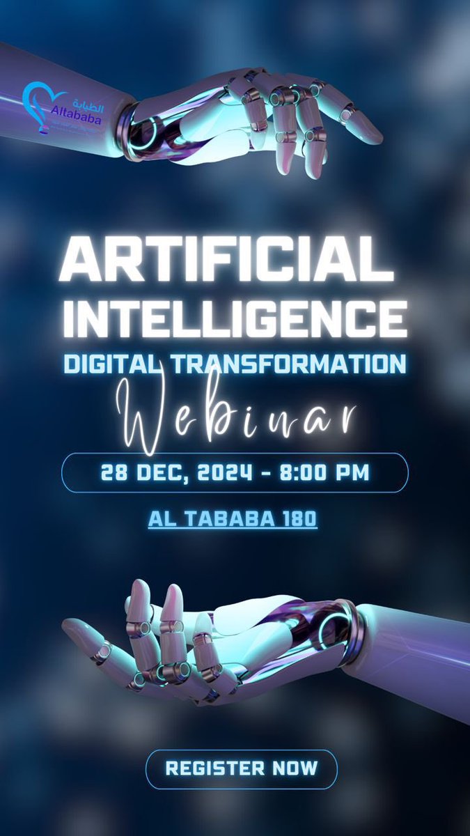 🌟Webinar Announcement: A New Era in Clinical Medicine 🌟

🗓 Date: Saturday, December 28, 2024
⏰ Time: 8- 9 pm Khartoum Time 

🔍Title: A New Era: Artificial Intelligence for Decision-making in Clinical Medicine

👉🏾Reserve your spot now: 
docs.google.com/forms/d/e/1FAI…