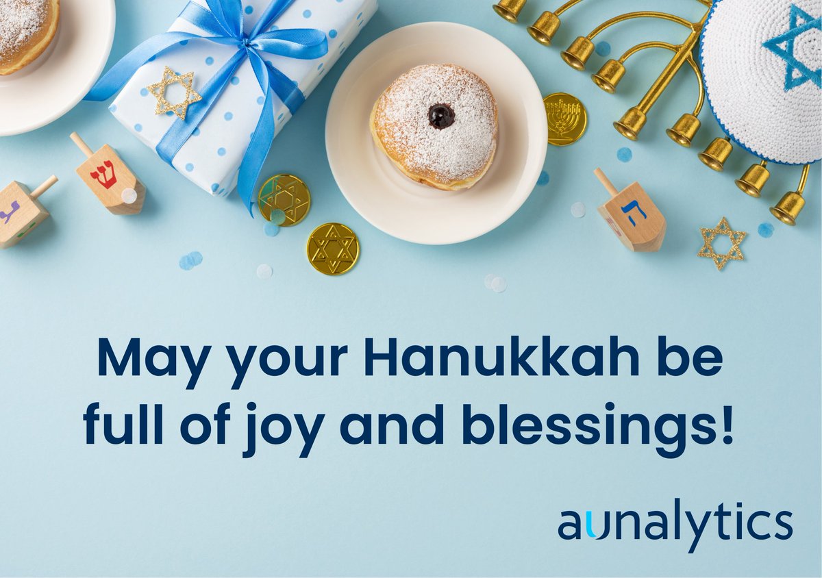 Chag Sameach! On this first night of Hanukkah, we wish you joy, warmth, and blessings for the days ahead.