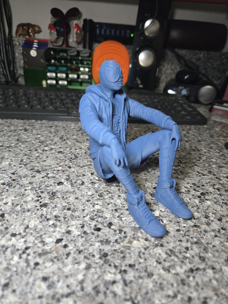 Bob Karnes (@bobkarnes) on Twitter photo When you find out your co-worker is a Miles Morales Spiderman fan..
<a href="/fotismint/">Fotis Mint Studios</a> model and <a href="/spidermaker_3d/">SpiderMaker 3D Filament</a> filament When you find out your co-worker is a Miles Morales Spiderman fan..
<a href="/fotismint/">Fotis Mint Studios</a> model and <a href="/spidermaker_3d/">SpiderMaker 3D Filament</a> filament