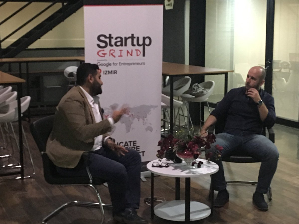 Buğrahan BAYAT (@bugrahanbayat) on Twitter photo Bu da Sevgili ortağım <a href="/onrcndn/">Onur Candan</a> ile Google Startup Grind İzmir söyleşisinde ilk tanışmamız, Ekim 2017 :) Bu tanışmadan sonra Visionteractive ardından PulpoAR ve Exite giden, ve Exit sonrası hikayemiz başlıyor... Bu da Sevgili ortağım <a href="/onrcndn/">Onur Candan</a> ile Google Startup Grind İzmir söyleşisinde ilk tanışmamız, Ekim 2017 :) Bu tanışmadan sonra Visionteractive ardından PulpoAR ve Exite giden, ve Exit sonrası hikayemiz başlıyor...