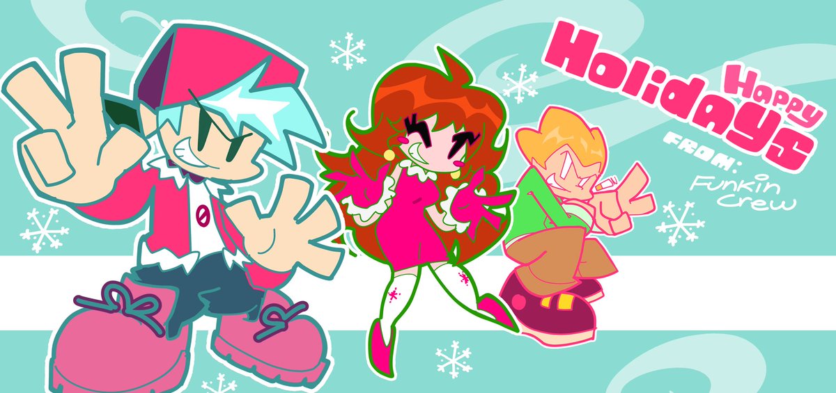 evilsk8r's tweet image. made this really quickly but happy holidays from all of us on the team