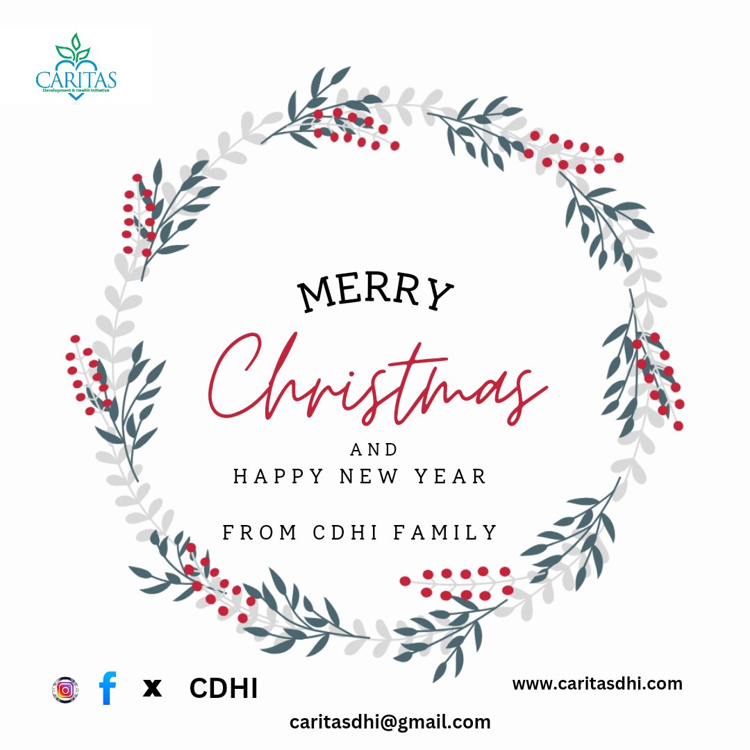 CDHI_NG's tweet photo. Merry Christmas and Happy New Year!!!!
From all of us in CDHI
#merrychristmas #cdhing https://t.co/P6NU3327CS