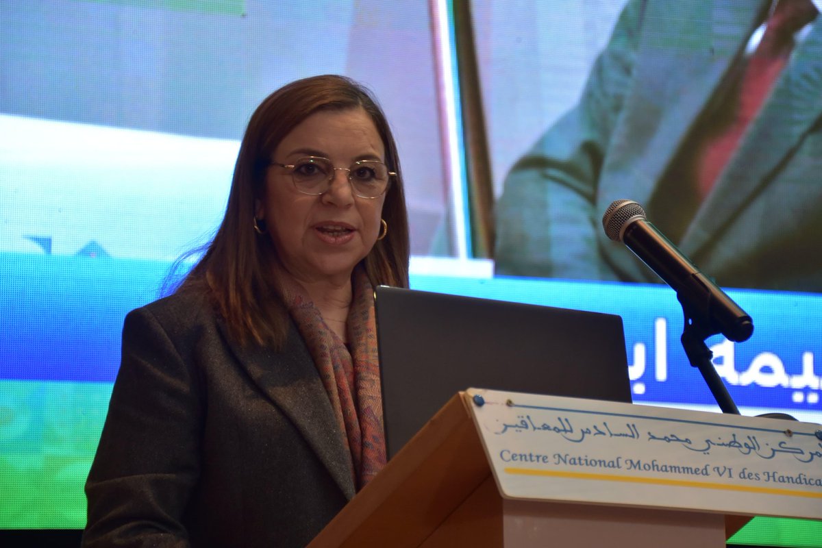 mnst_solidarite's tweet photo. وزارة التضامن تختتم اللقاءات التشاورية لإعداد مخطط العمل الوطني الثاني للنهوض بحقوق الأشخاص في وضعية إعاقة 2025-2026، تحت إشراف السيدة الوزيرة نعيمة ابن يحيى.
للمزيد من المعلومات يرجى زيارة موقعنا الإلكتروني
https://t.co/ZkbiZLEE6J
#حقوق_الأشخاص_في_وضعية_إعاقة 
#MSISF #PSH https://t.co/xtkBR6CIlC