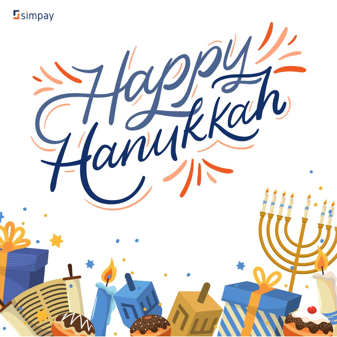 goSimpay's tweet photo. May the glow of the menorah bring warmth and joy to your homes and hearts. https://t.co/9ac5C3eKgJ