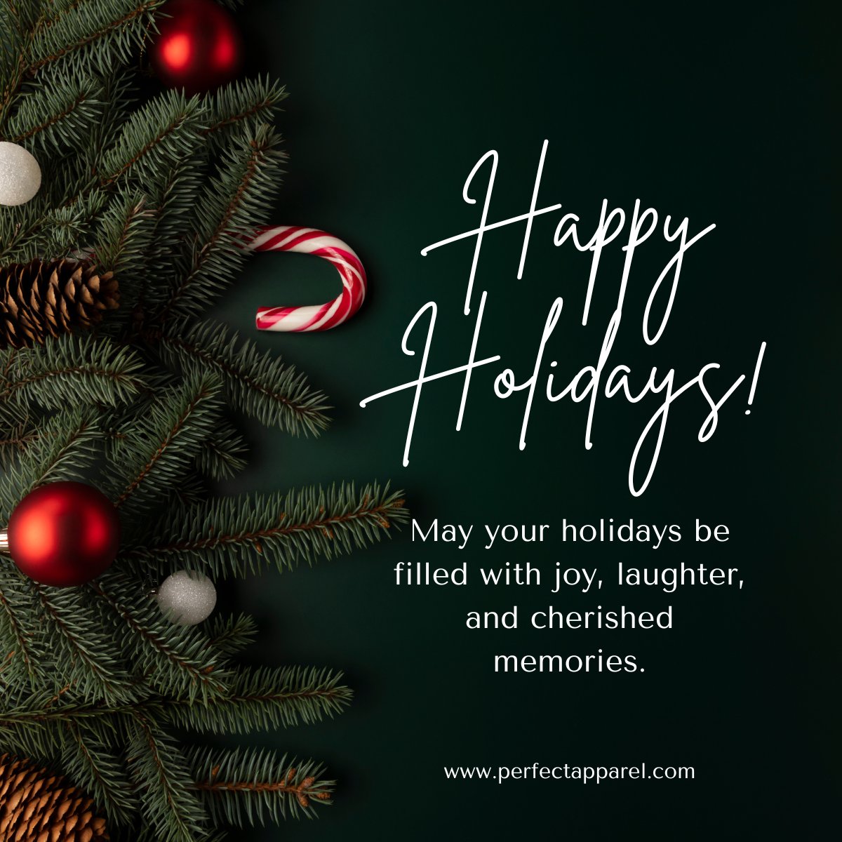 perfectapparel's tweet photo. From our team to yours, we wish you and all a Merry Christmas! We hope your holidays are filled with moments of love, happiness , and wrapped in warmth. #MerryChristmas https://t.co/4zslIAVYFL