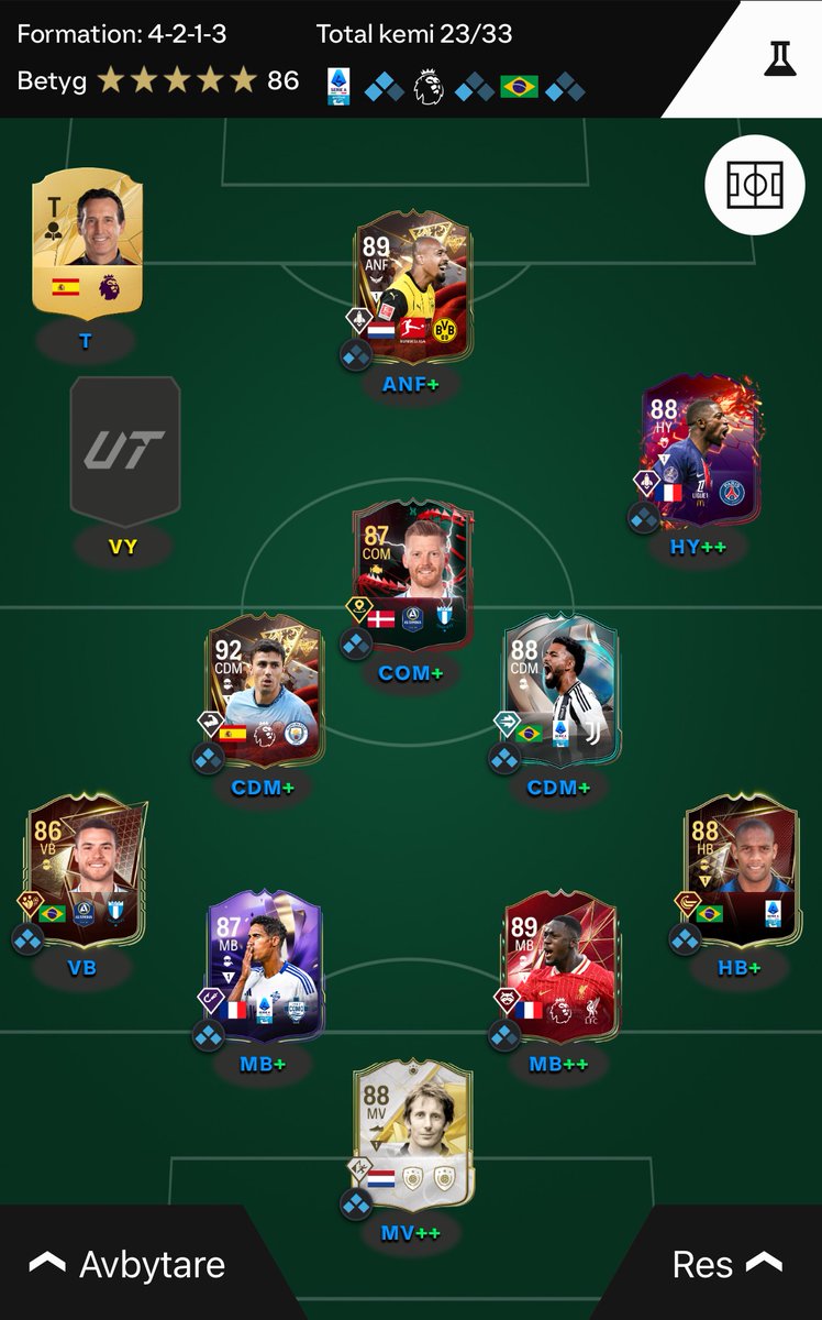 Svante33899389's tweet photo. @TheTeamGullit 3.3 mil in the bank, can discard TOTWs to reach +4 mil

Last 3 wl is 12-3 with DC, 13-2 and 11-4. https://t.co/o1Y0dXAB4E