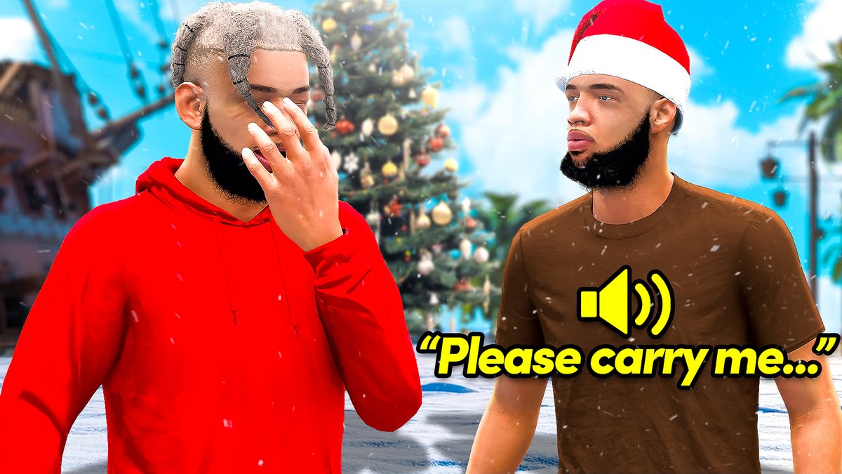 I Carried CHRISTMAS NOOBS To Their First NBA 2K Win... (NBA 2K25)

Like + Comment ❤️

youtube.com/watch?v=dWBLIG…