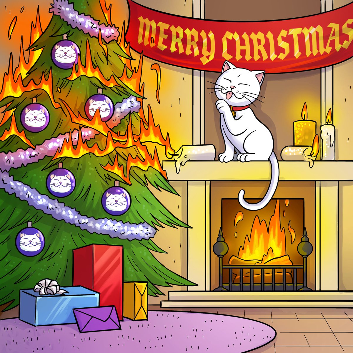 Naughty Shiro burned more than just the tree this year...

🎁 3.8% (~$6.6m) of $SHIRO supply has been burned.

Meow-ry Christmas, fam! 🎄

Burn Link: etherscan.io/tx/0xec08a2668…