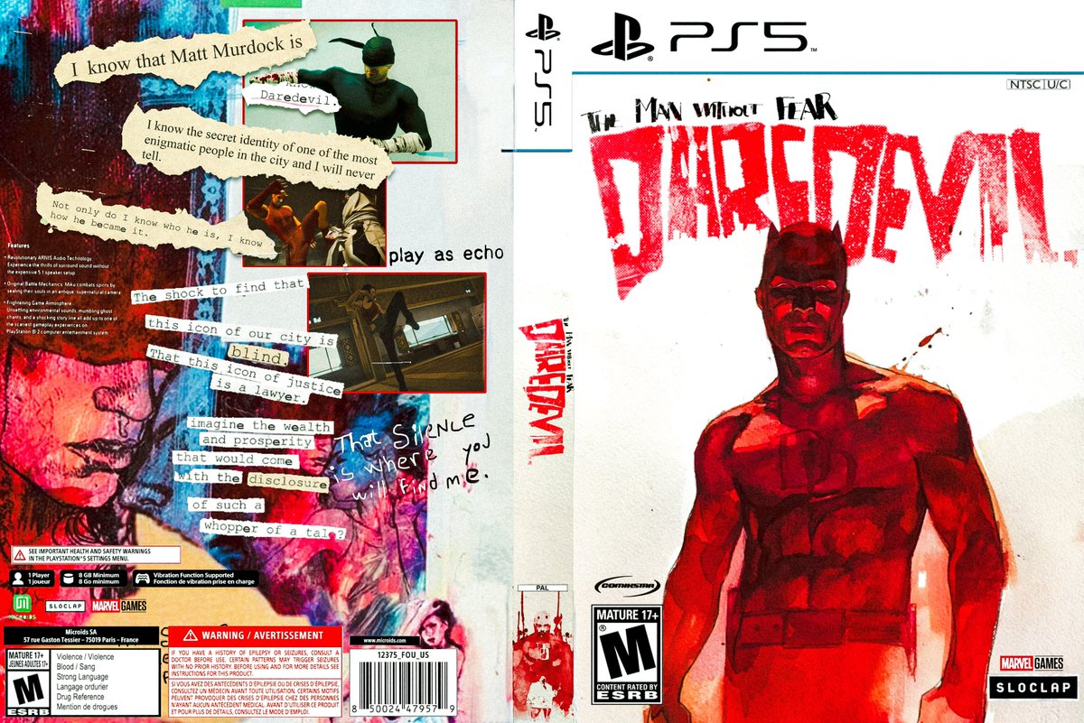 Daredevil game concept thread (🧵)