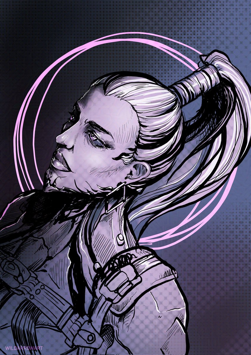 Christmas morning sketch of my girl Eleanor
#Warframe1999 #TennoCreate