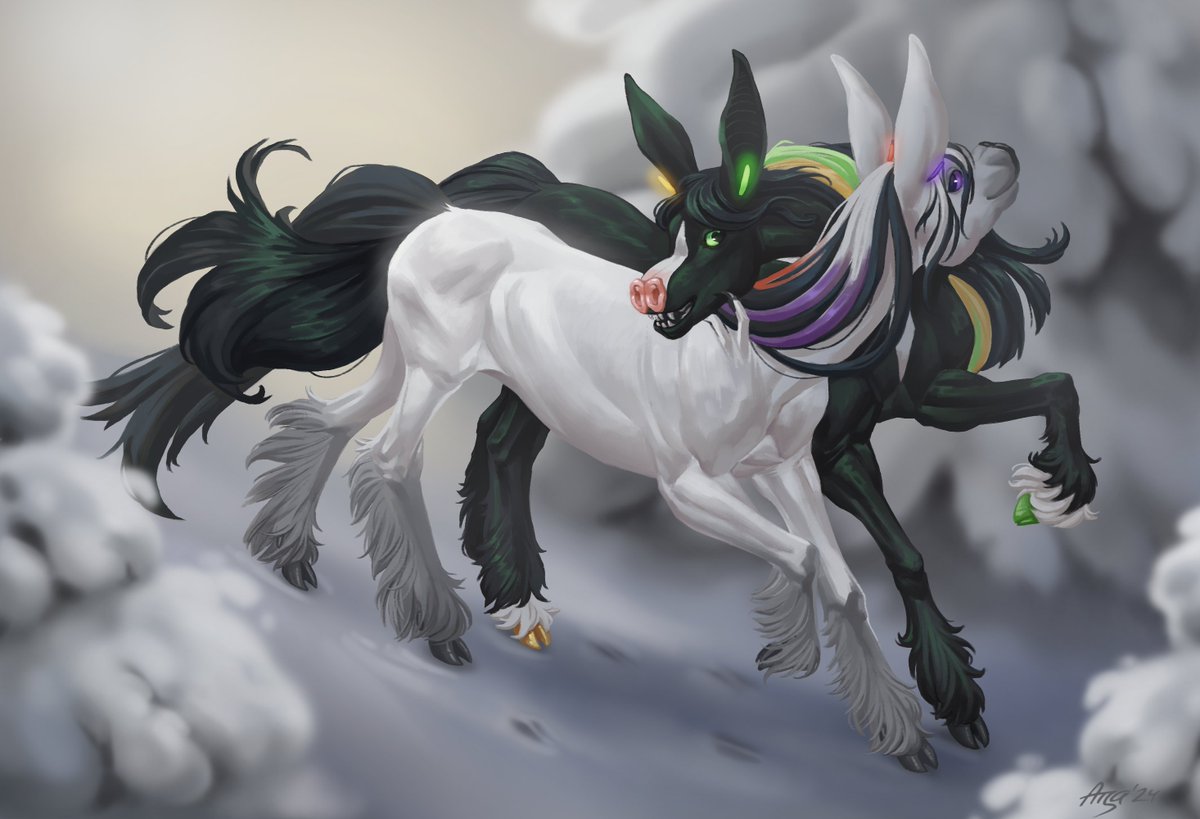 Skogs skogs many many bat horses yay