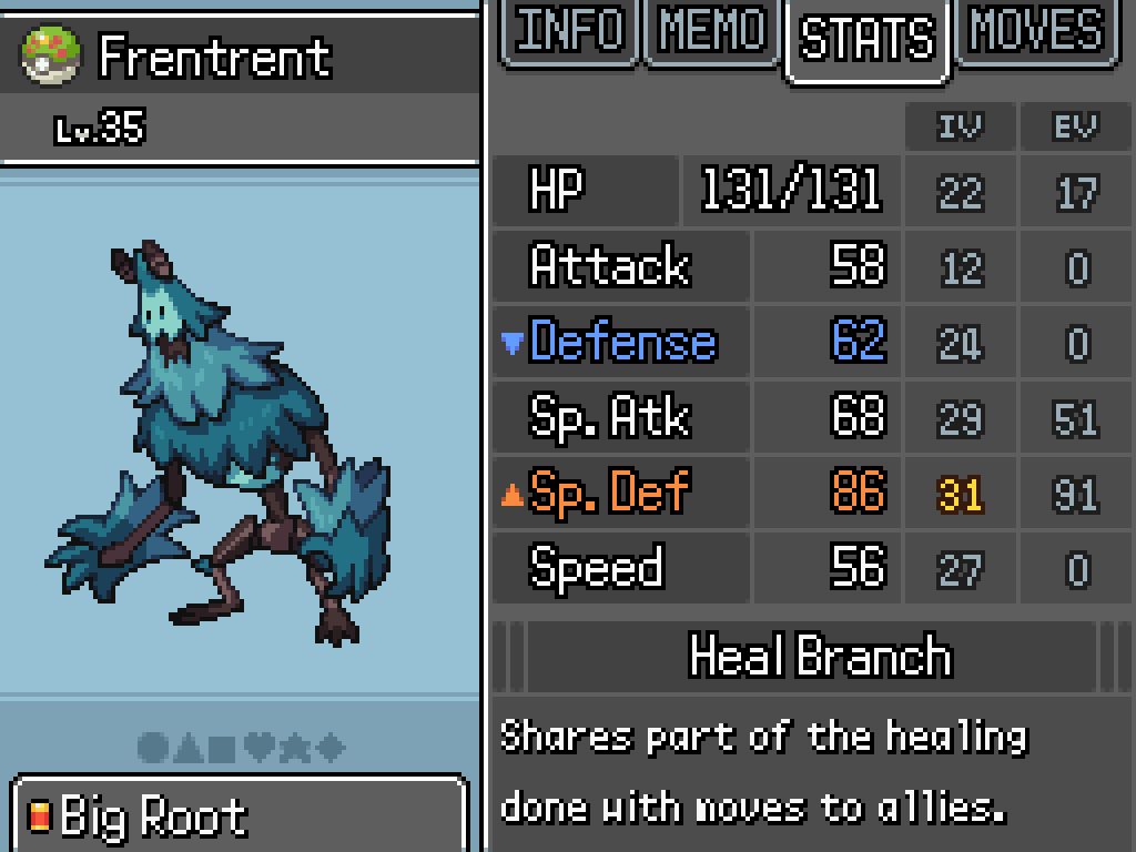 PKMNStarfall's tweet photo. Did you have a merry Christmas? Did you share gifts?🎁
Frentrent did! With its signature Heal Branch ability he is able to share its HP healing with its allies!✨

Will you be adding Frentrent to your party in Pokémon Starfall?

#Pokemon #pokemonfangame #fakemon #PokemonLegendsZA https://t.co/jR3tbBhp1P