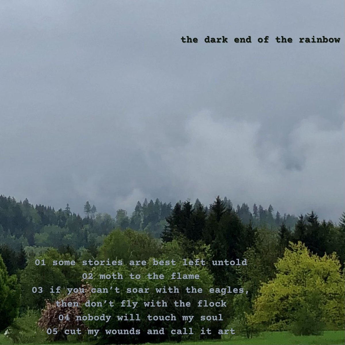 XTrac3's tweet photo. the dark end of the rainbow

01//01//2025 https://t.co/j7zF1rxRoG