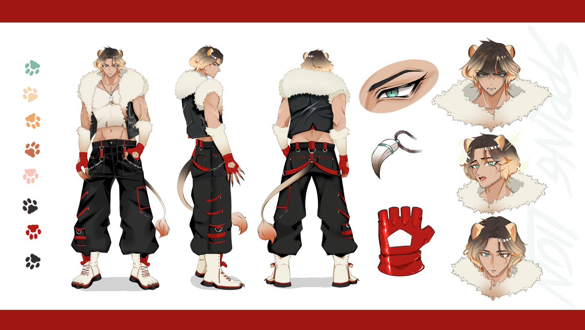 Spring_Lion6's tweet image. This is me

I am Spring

I am an Ex underground fighter, recently escaped from the Arena I was being "held"  

I will have my vengeance

Oshi mark: 🥊🦁
General: #Spring_Lion6
Fanart: #Lion4rt
Nsfw: #SpringLewds
Memes: #SpringKEKW

Art: @RiriZaurahel 
Rig: @nykorem