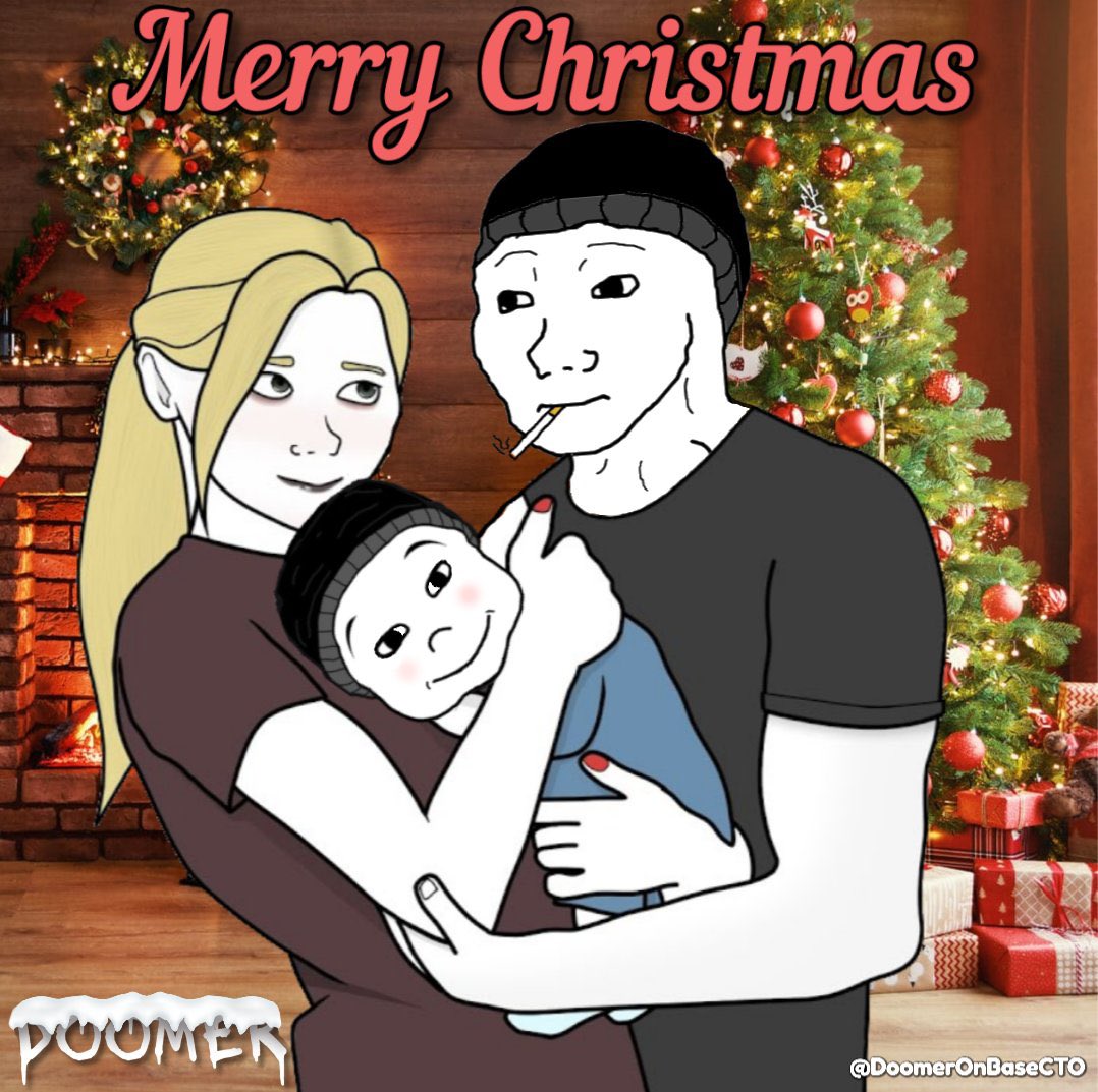 Not every holiday season feels merry, but Doomers tend to keep it real.

This holiday, hold tight — to your girl, your whiskey 🥃 and your $DOOMER 📈.

The next chapter in our journey is brewing 🪄

Merry DOOMmas 🎅🎄