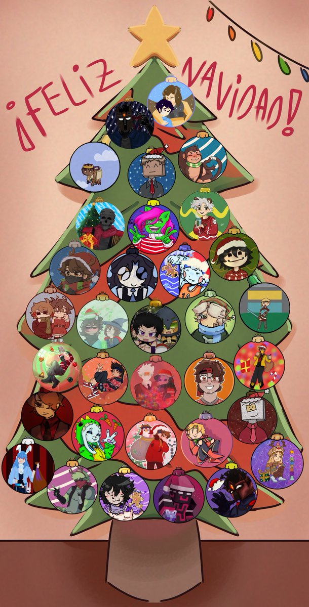 ccscubitos's tweet image. - ¡Collab navideño! 

Y asi quedo el collab, ¡muchas gracias a todos los que participaron!