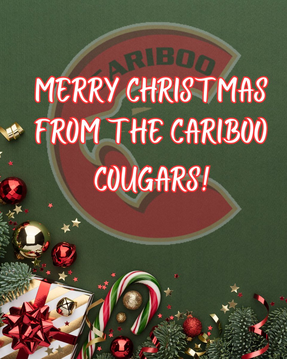 We would like to extend a very Merry Christmas to all of our families, billet families, volunteers, arena staff, and our on and off ice officials! 🎄❄️

#merrychristmas